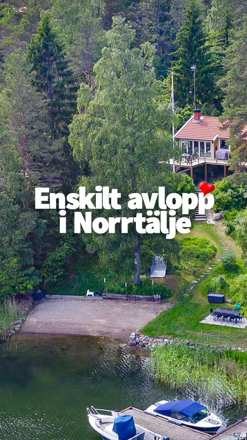 Enskilt avlopp i Norrtälje