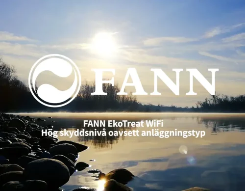 FANN EkoTreat WiFi – Hög skyddsnivå på ditt enskilda avlopp oavsett anläggningstyp